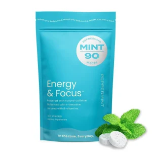 Energy & Focus Mints (90 Pieces)